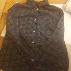 Plaid long sleeve